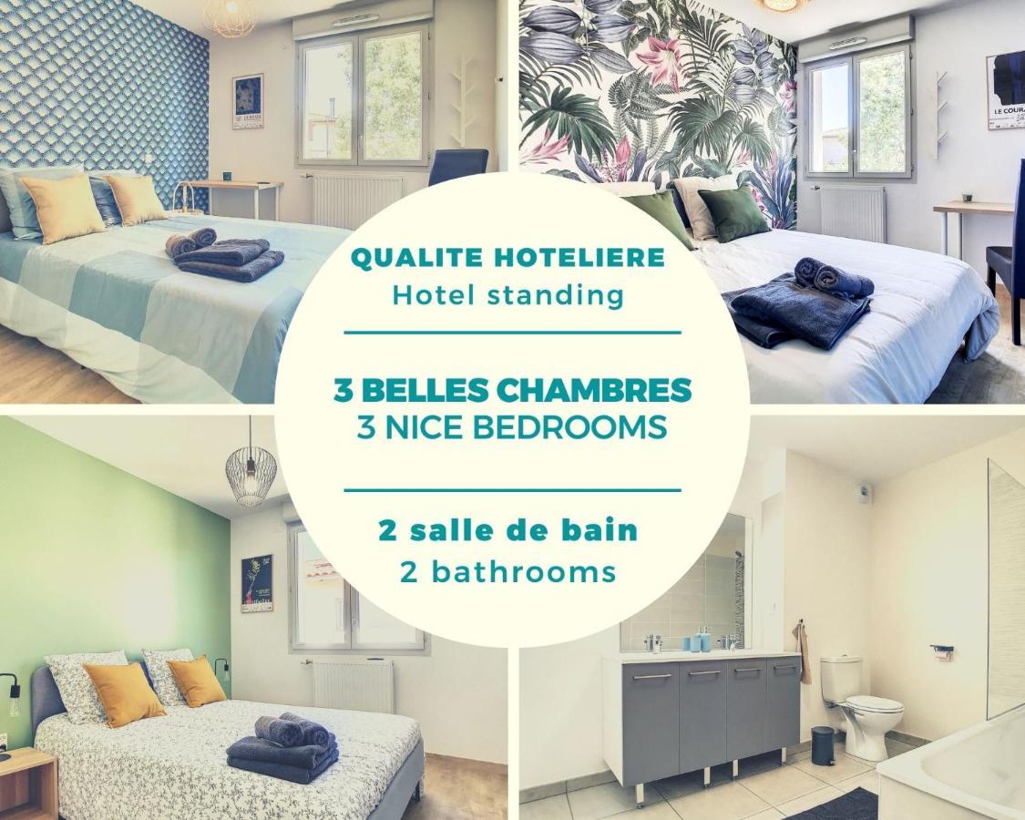 Villa Poète avec jardin 3 Chambres Parking gratuit Tournefeuille Extérieur photo